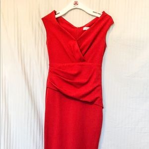 Godiva Red Mermaid dress